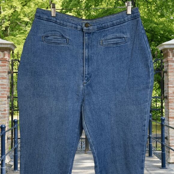 Made in the Shade Women's size 20 Tall Vintage High Rise USA blue denim jeans - Picture 1 of 15